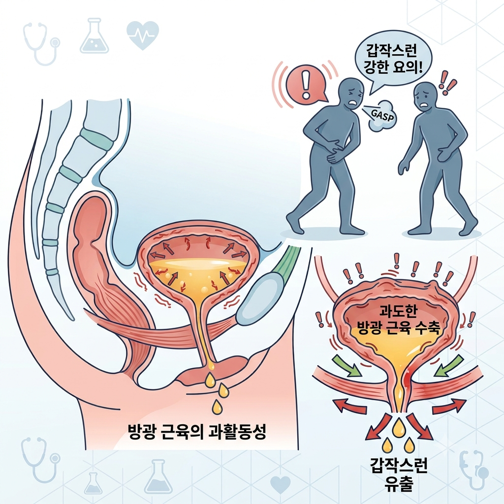 절박성 요실금 증상