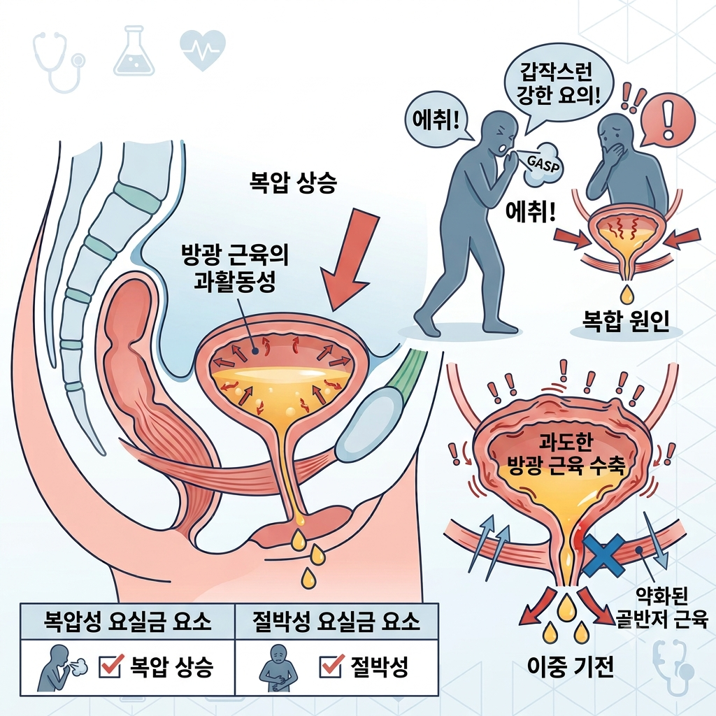 혼합성 요실금 증상