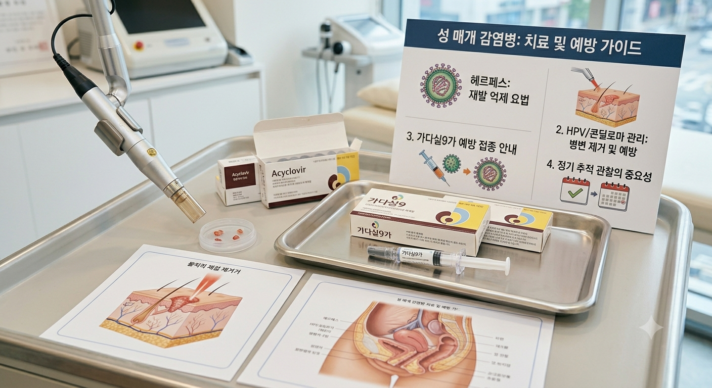 바이러스 성병 치료